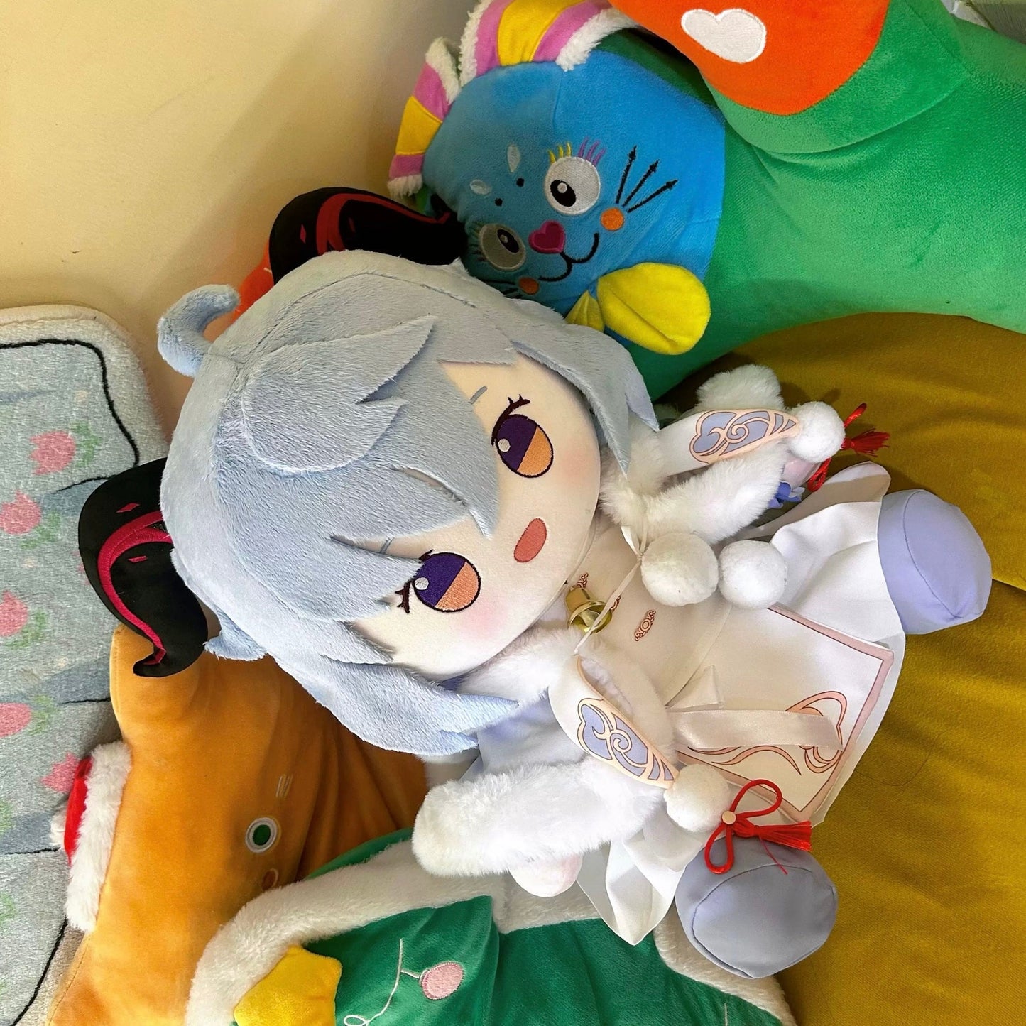 Smile House Plush Genshin Impact Plushies Staring  Ganyu Child Ver 40CM Plush Doll