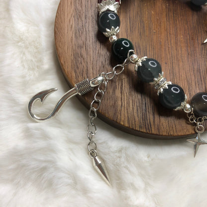 Free Shipping Smile House Plush Zenless Zone Zero ZZZ Jane Doe Inspired Round Bracelet