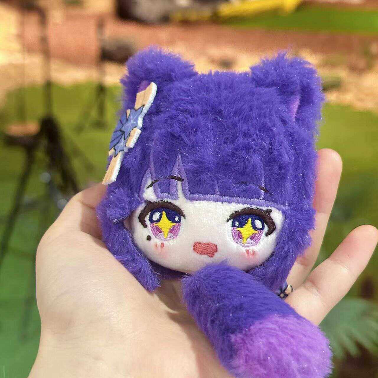 Smile House Plush Genshin Impact Raiden Shogun Baal Plush Doll Ball