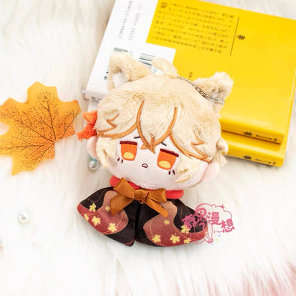 Smile House Plush Genshin Impact Xiao Yae Venti Kazuha Cloak Baby Plush Doll 12 CM