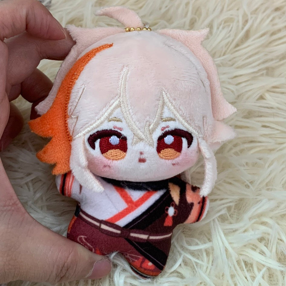 Smile House Plush Genshin Impact Xiao Venti Wanderer Kabukimono Kaedehara Kazuha Plush Doll 12 CM