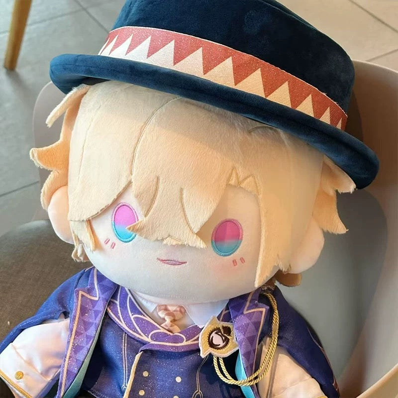 Smile House Plush Honkai: Star Rail Plushies Staring New Style Aventurine 40CM Plush Doll With Hat