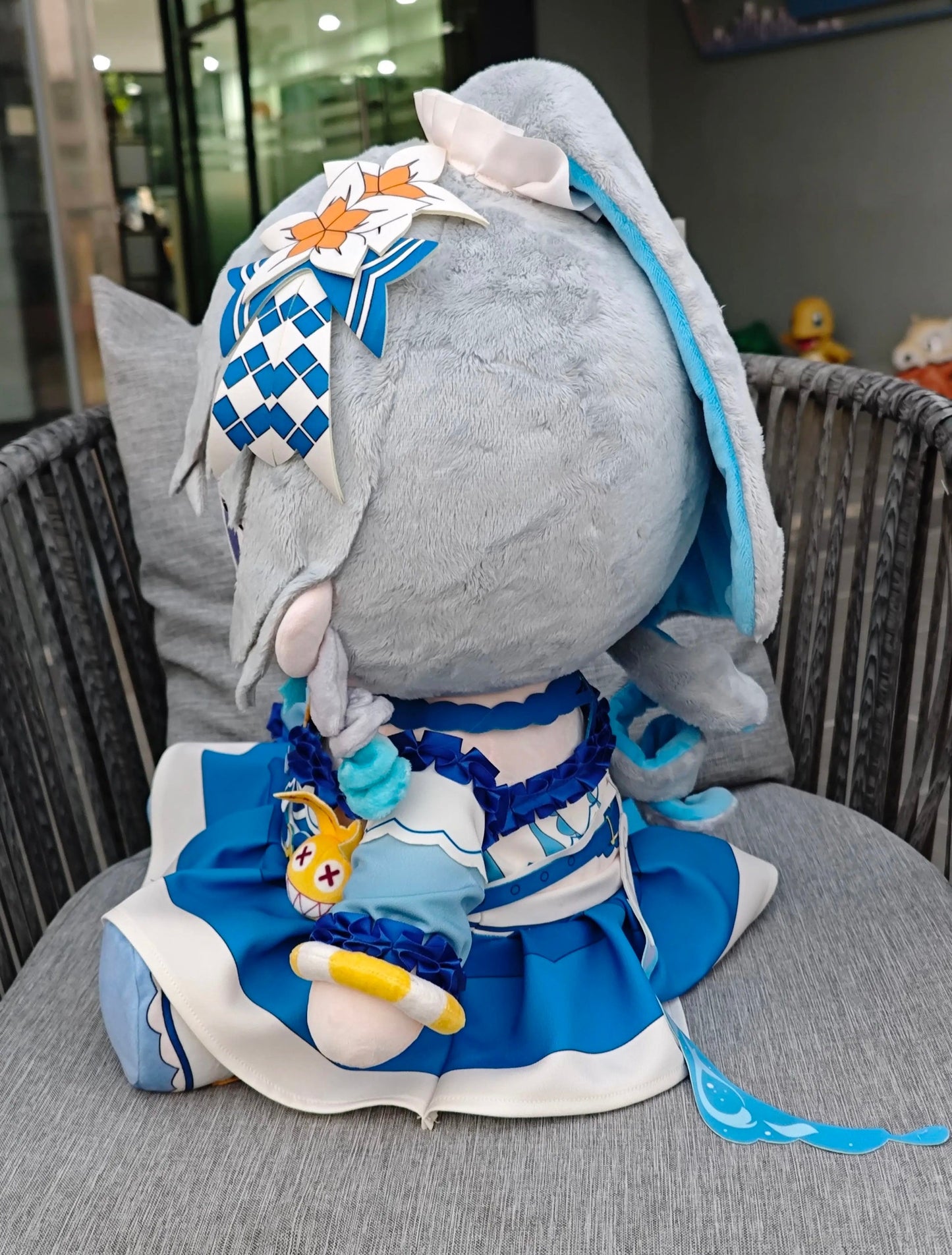 Smile House Plush Honkai Impact3 Plushies Herrscher of Truth Bronya Zaychik Big Eyes 40CM Plush Doll