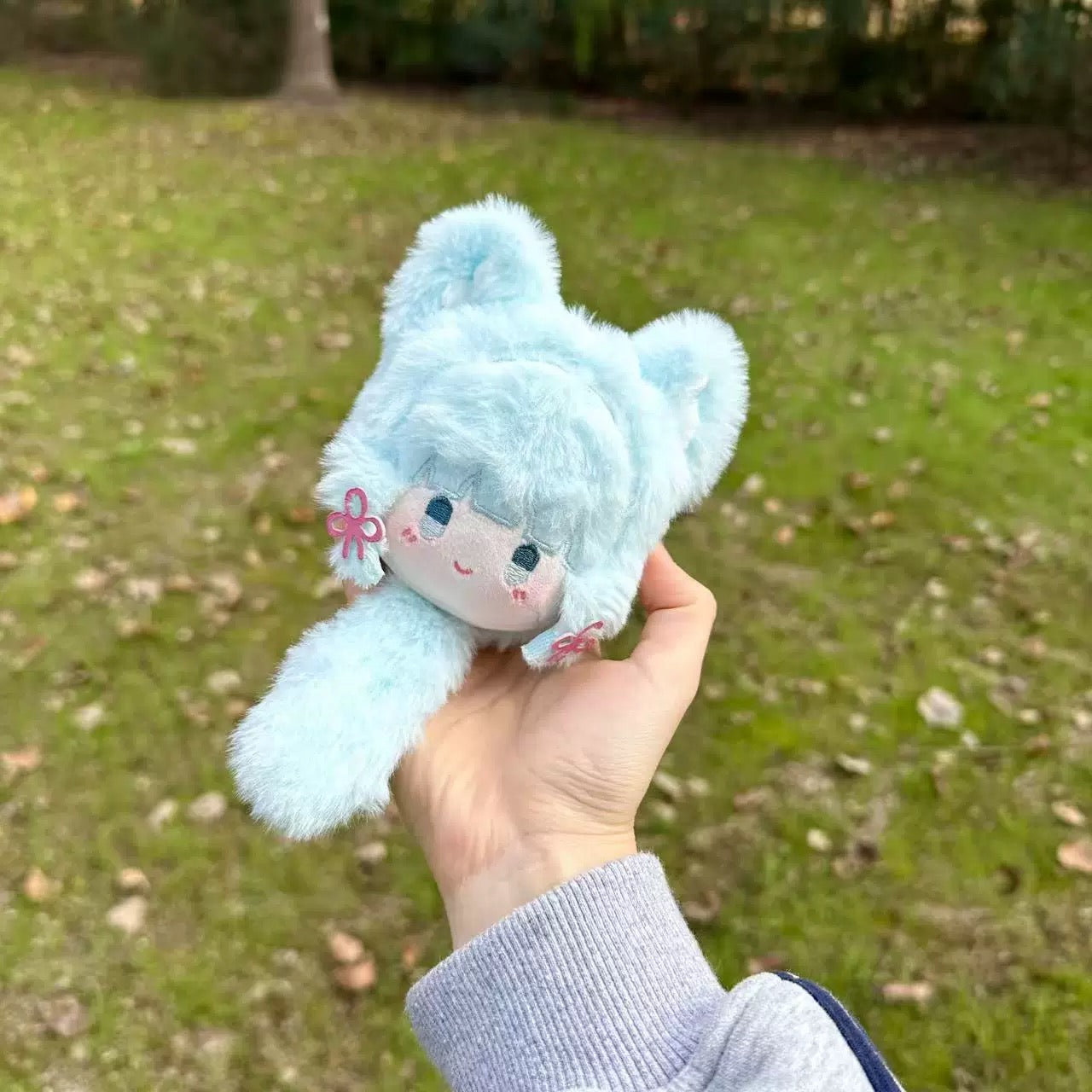 Smile House Plush Genshin Impact Ayaka Plush Doll Ball 12CM Plushies