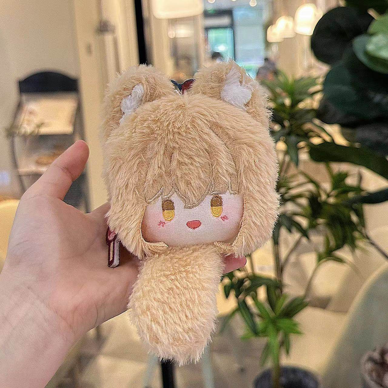 Smile House Plush Genshin Impact Yoimiya Staring Eyes Plush Doll Ball