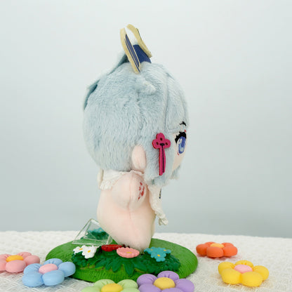 Smile House Plush Genshin Impact Fanart Plushie Ayaka Cute Plush Doll 12 CM