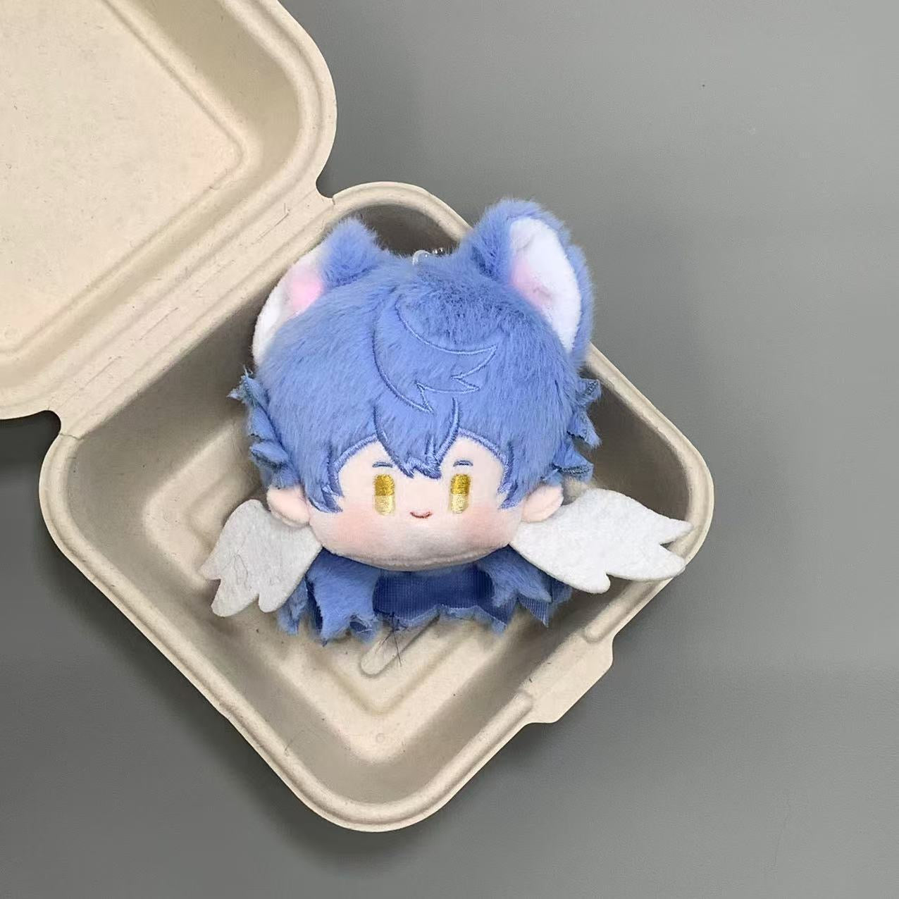 Smile House Plush Honkai: Star Rail Plushie Jingyuan Blade Sunday Dr Ratio Boothill Robin Dan Heng ? Imbibitor Lunae 12CM Plush Ball Doll