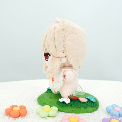 Smile House Plush Genshin Impact Fanart Plushie Kaedehara Kazuha Cute Plush Doll 12 CM