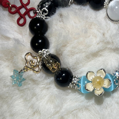 Smile House Plush Genshin Impact Shenhe New Outfit Frostflower Dew Bracelet