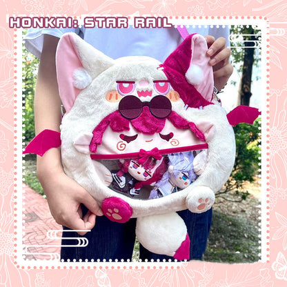 Smile House Plush Honkai: Star Rail Kafka Bag Backpack Crossbody Bag