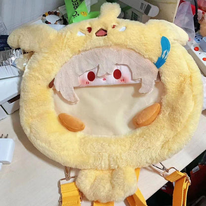 Smile House Plush Genshin Impact Fanart Kaveh Backpack Bag Crossbody Bag