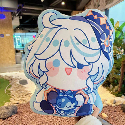 Smile House Plush Genshin Impact Pillow Furina Plush Doll 38CM