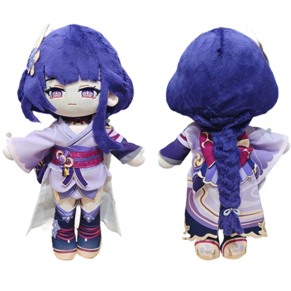 Smile House Plush Genshin Impact Plushies Baal Raiden Shogun 45CM Standing Plush Doll With Skeleton