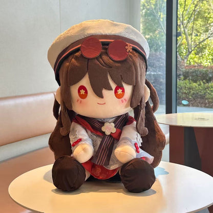 Smile House Plush Genshin Impact Plushies Staring Hutao Cherries Snow-Laden 40CM Plush Doll