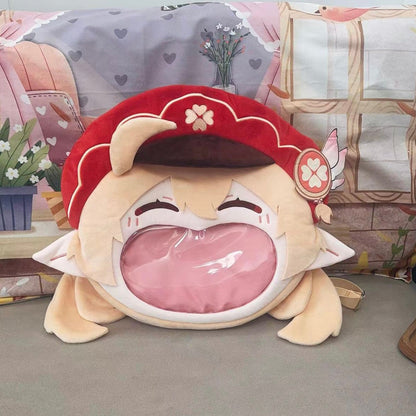 Smile House Plush Genshin Impact Klee Crossbody Bag Backpack