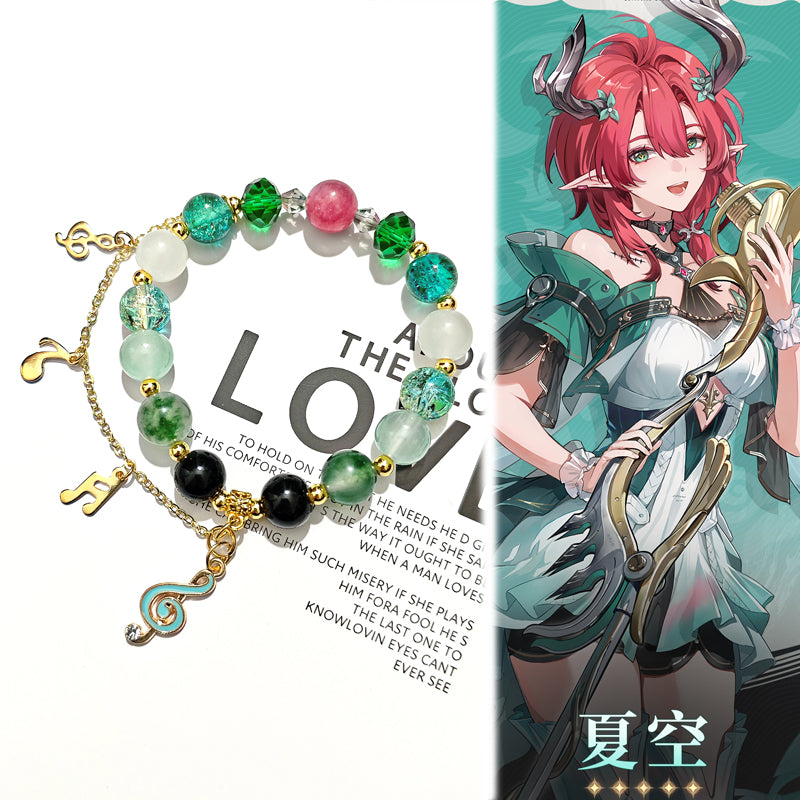 Smile House Plush Game Wuthering Waves Ciaccona Summer Sky Inspired Bracelet