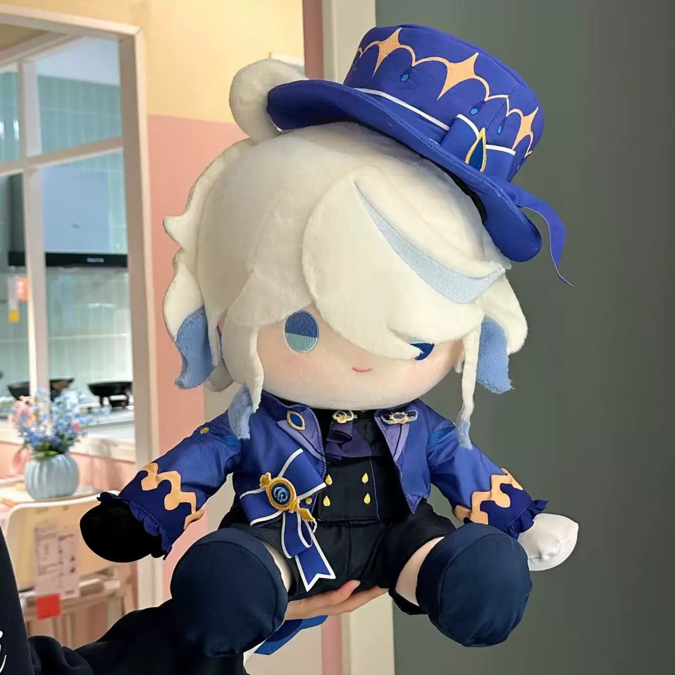 Smile House Plush Genshin Impact Plushies Staring Furina Forcalors 40CM Plush Doll