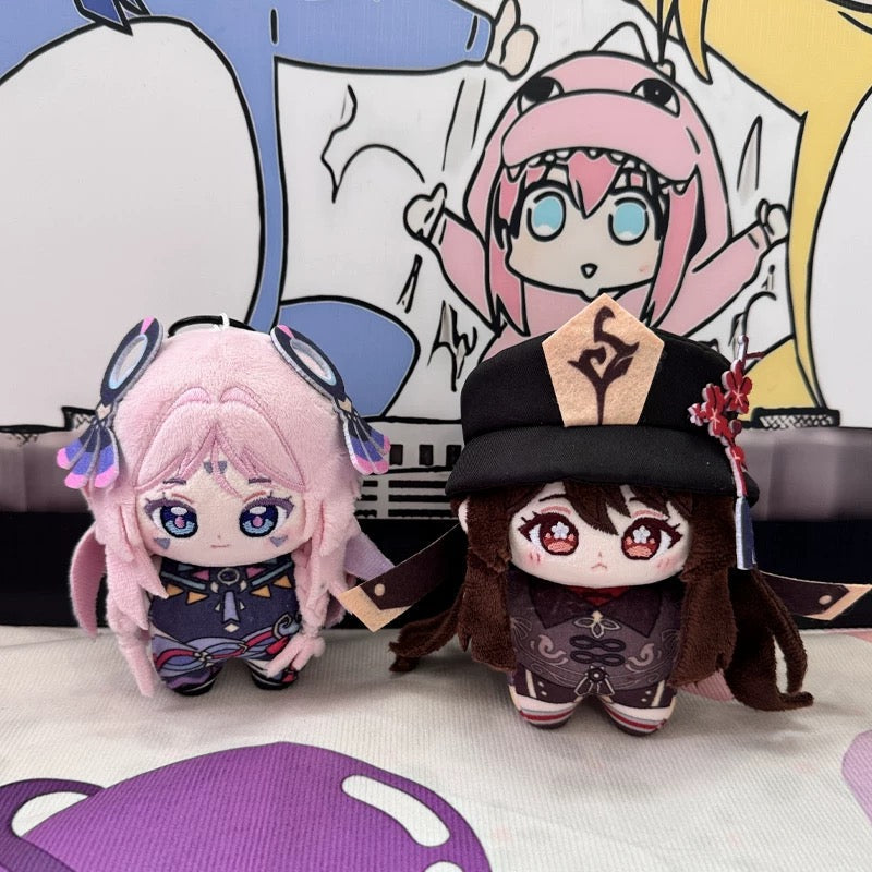 Smile House Plush Genshin Impact Plushies Citlali Kaeya Tartaglia Childe Hutao 12CM HX Style Plush Doll