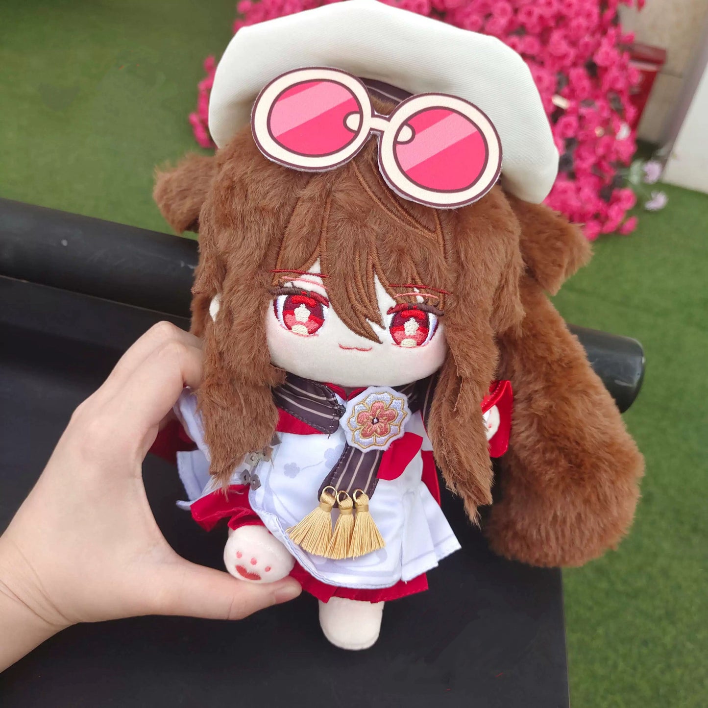 Smile House Plush Genshin Impact Hutao Cherries Snow-Laden Plushies 20CM Plush Doll