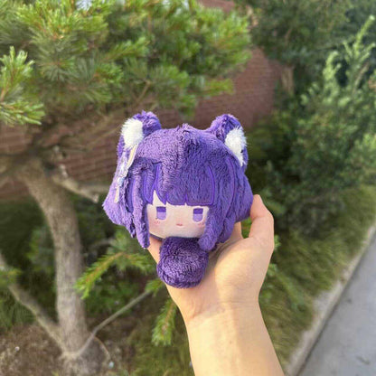 Smile House Plush Genshin Impact Raiden Shogun Baal Staring Eyes Plush Doll Ball