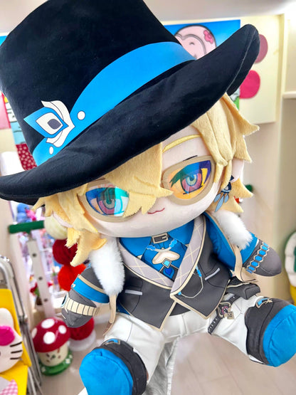 Smile House Plush Honkai: Star Rail Plushies Cat Aventurine 40CM Plush Doll With Hat