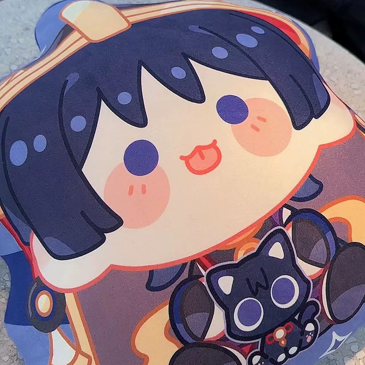 Smile House Plush Genshin Impact Pillow Scaramouche Plush Doll 38CM