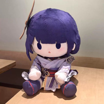 Smile House Plush Genshin Impact Plushie Staring Baal Ei Raiden Shugun 40CM Plush Doll
