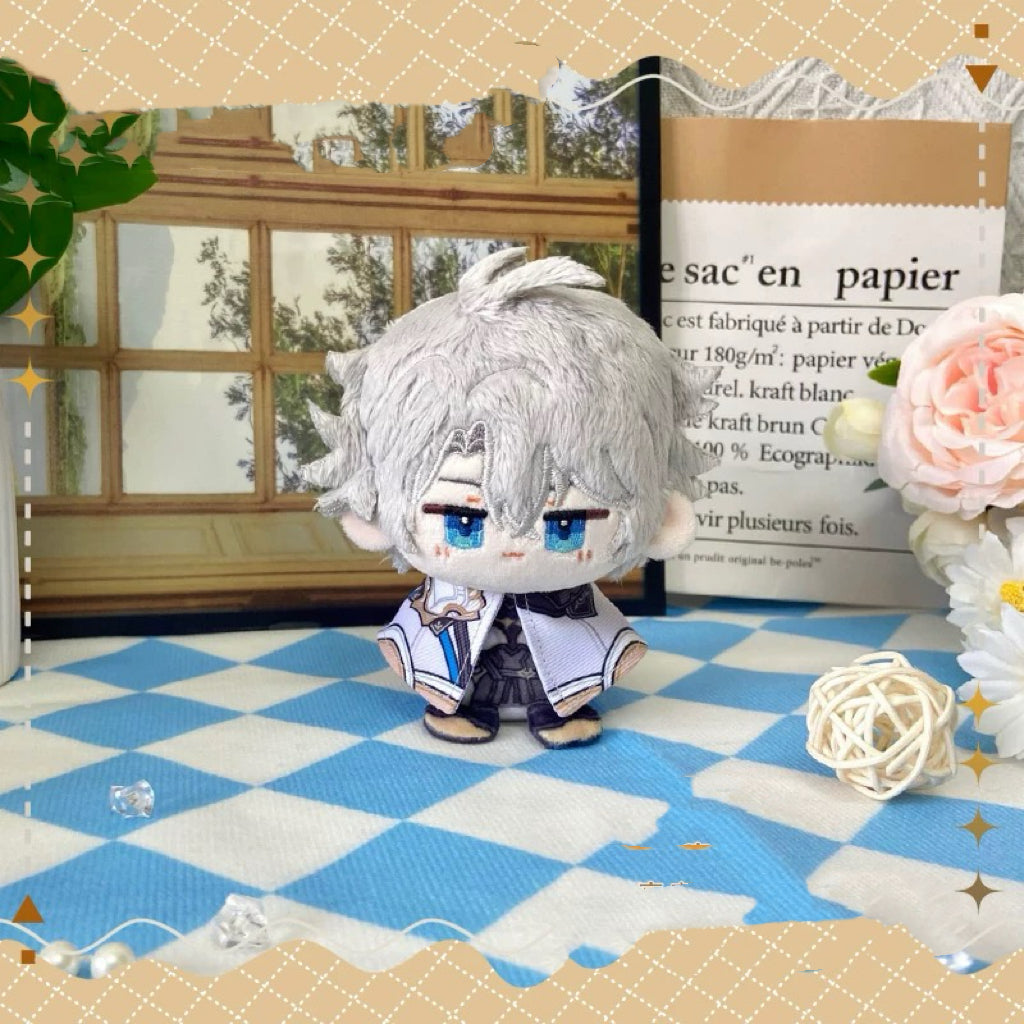 Smile House Plush Honkai: Star Rail Anaxa Tribbie Phainon Mydei Hyacine Castorice The Herta Plushies 12CM Cloak Plush Doll