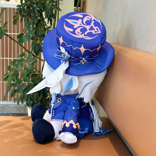 Smile House Plush Genshin Impact Plushies Staring Furina White Ver 40CM Plush Doll