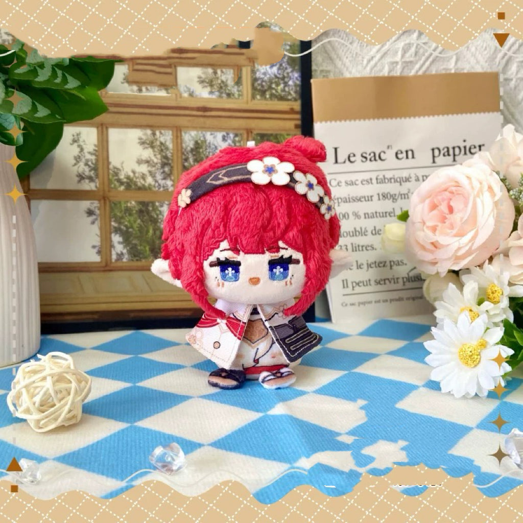 Smile House Plush Honkai: Star Rail Anaxa Tribbie Phainon Mydei Hyacine Castorice The Herta Plushies 12CM Cloak Plush Doll