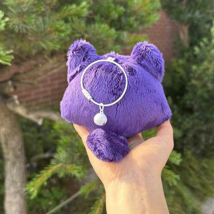 Smile House Plush Genshin Impact Raiden Shogun Baal Staring Eyes Plush Doll Ball