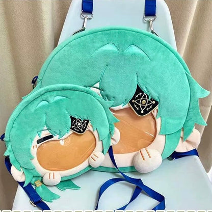 Smile House Plush Honkai Star Rail Anaxa Smile Backpack Crossbody Bag
