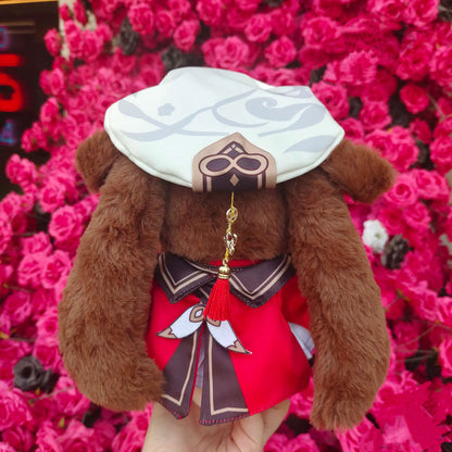 Smile House Plush Genshin Impact Hutao Cherries Snow-Laden Plushies 20CM Plush Doll