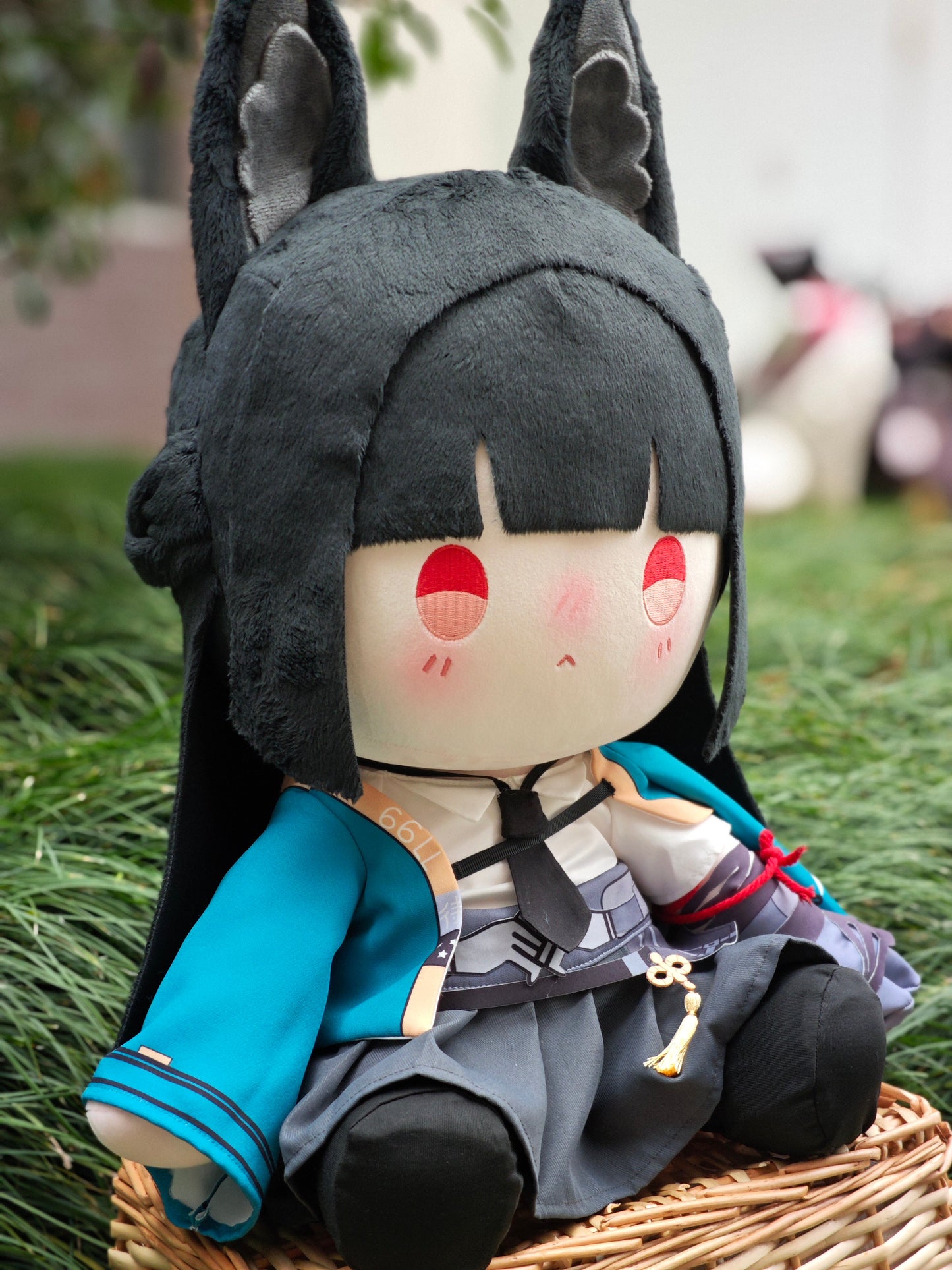 Smile House Plush Zenless Zone Zero/ZZZ Plushies Hoshimi Miyabi Staring Eyes Ver Plush Doll 40CM