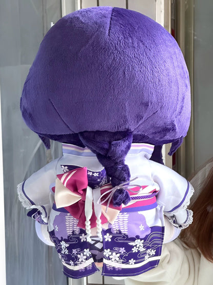 Smile House Plush Genshin Impact Plushie Big Eyes Baal Ei Raiden Shugun 40CM Plush Doll