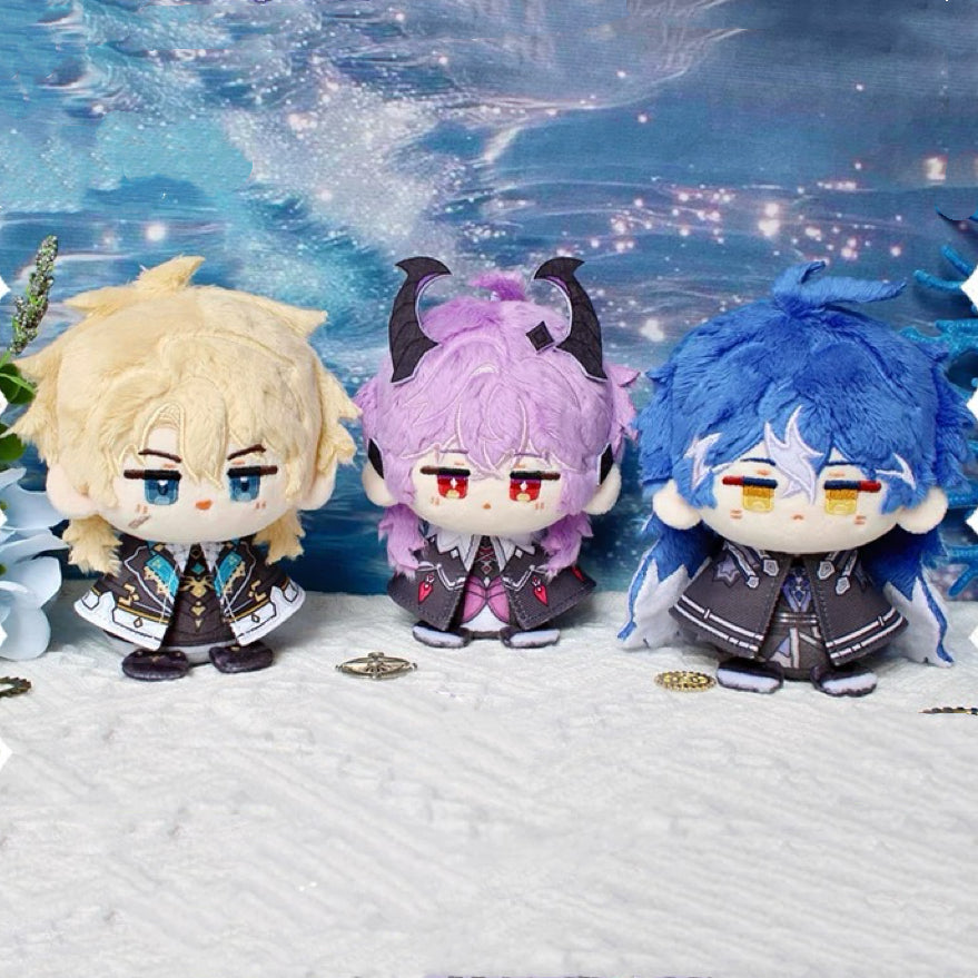 Smile House Plush Genshin Impact Plushies Flins Durin Varka Cloak Plush Doll