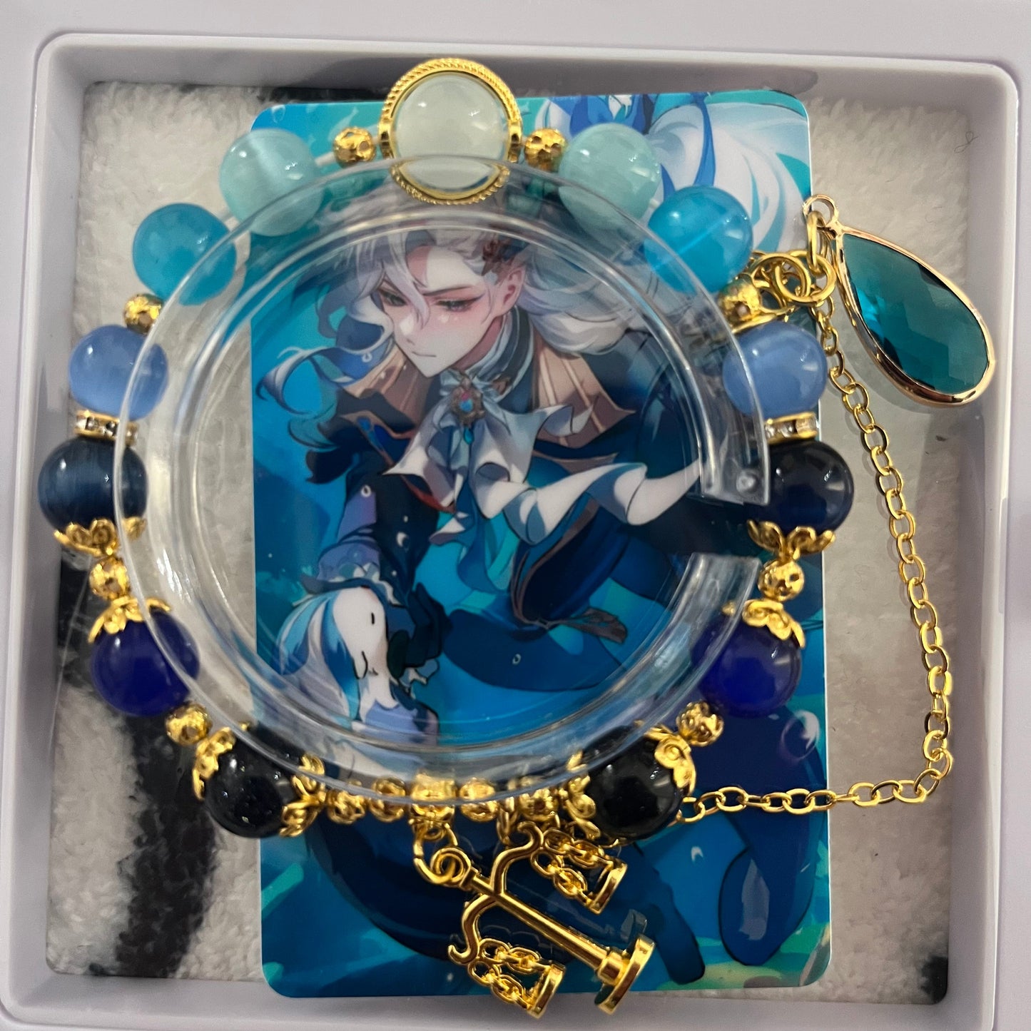 Smile House Plush Game Genshin Impact Fontaine Neuvillette Bracelet