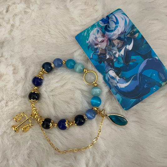 Smile House Plush Game Genshin Impact Fontaine Neuvillette Bracelet