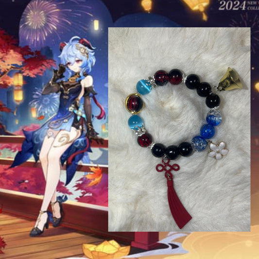 Smile House Plush Genshin Impact Ganyu New Outfit Twilight Blosson Bracelet