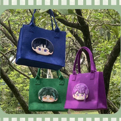 Smile House Plush Genshin Impact Fanart Square Bag