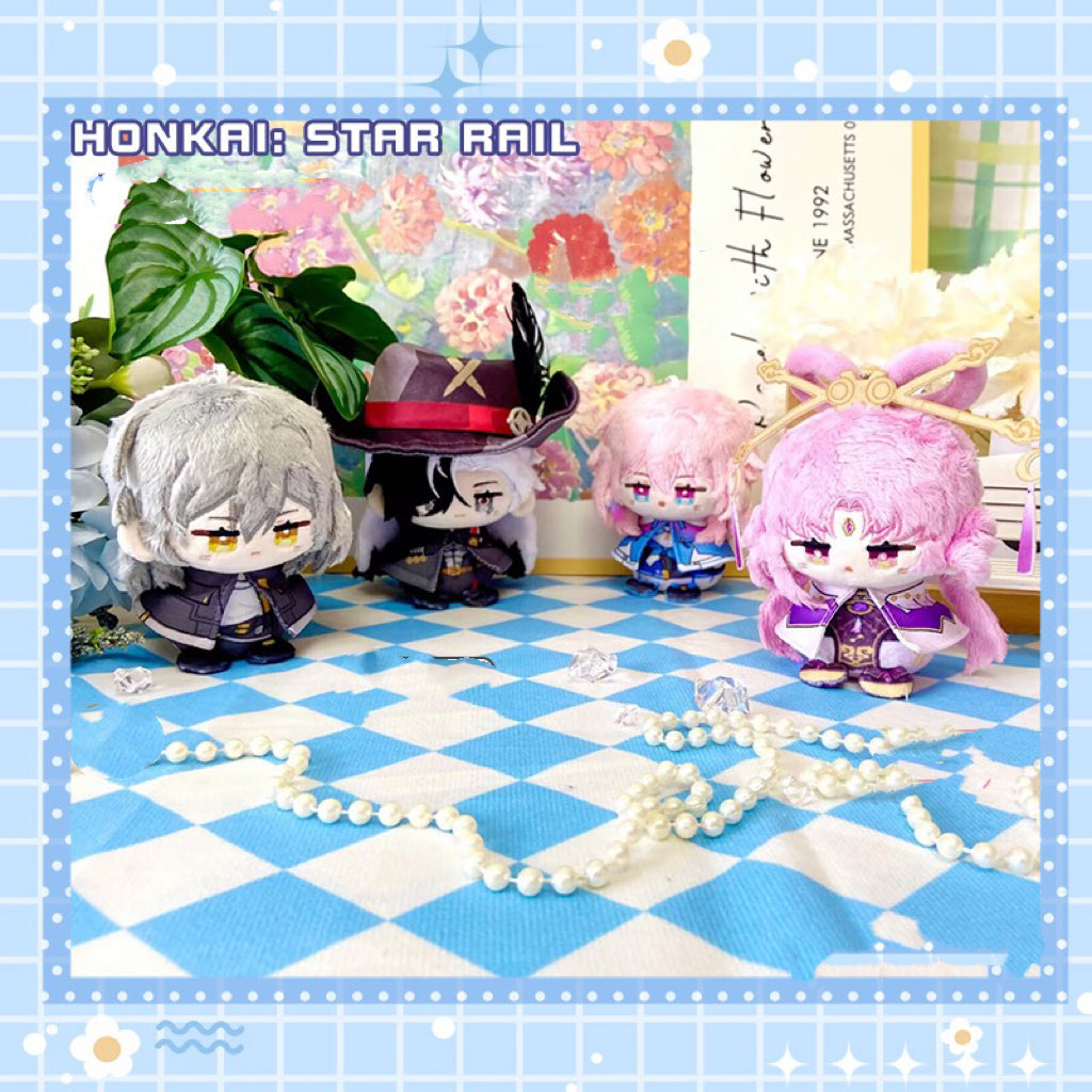 Smile House Plush Honkai: Star Rail Cloak Plushies Boothill March 7th Stelle Fuxuan Fu Xuan Gallagher 12CM Plush Doll