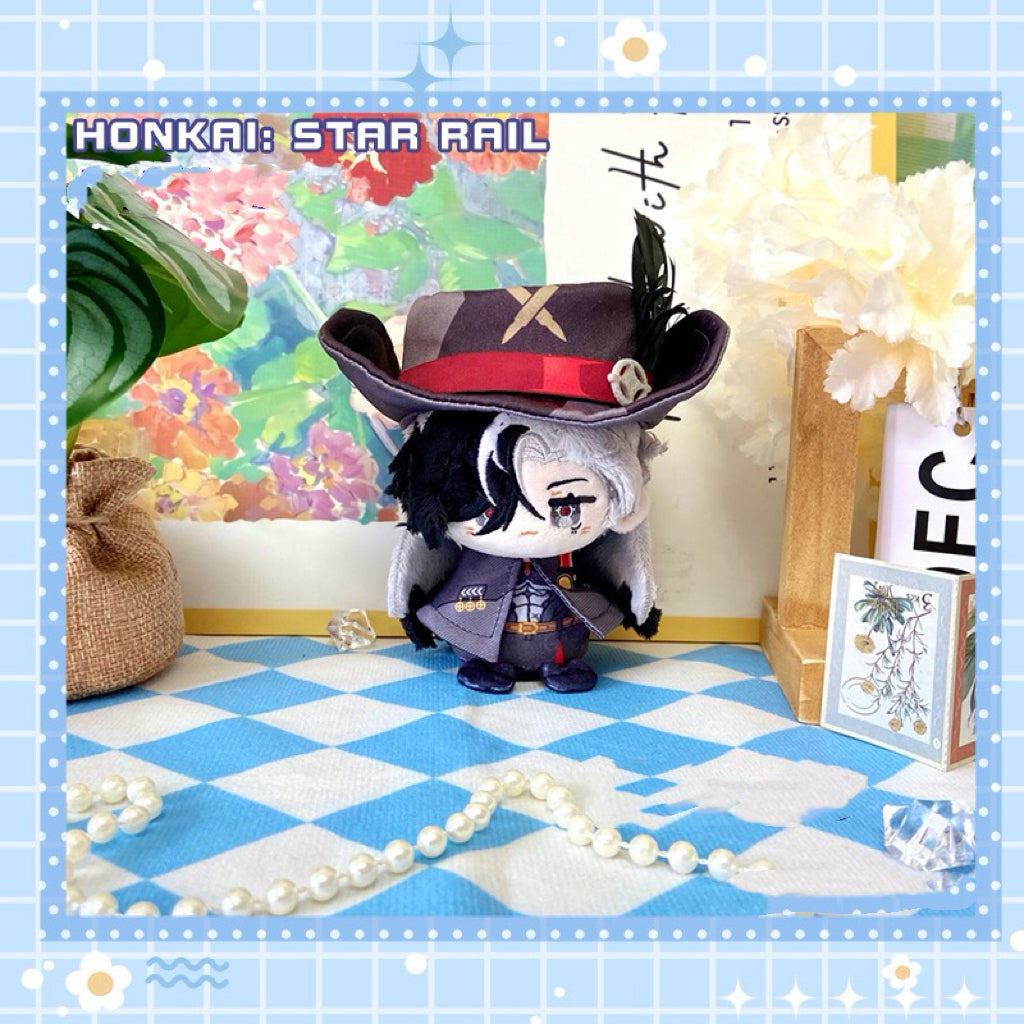 Smile House Plush Honkai: Star Rail Cloak Plushies Boothill March 7th Stelle Fuxuan Fu Xuan Gallagher 12CM Plush Doll
