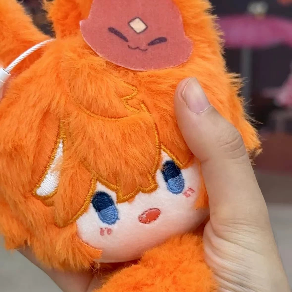 Smile House Plush Genshin Impact Tartaglia Childe Plush Doll Ball 12CM Plushies