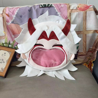 Smile House Plush Genshin Impact Arataki Itto Smile Bag Crossbody Backpack