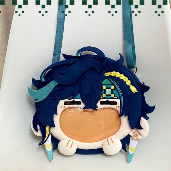 Smile House Plush Genshin Impact Kinich Smile Bag Crossbody Bag Backpack