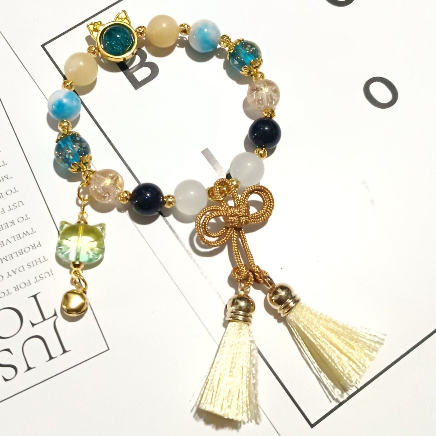 ¡¾Free Shipping¡¿Smile House Plush Genshin Impact Kirara Inspired Bracelets