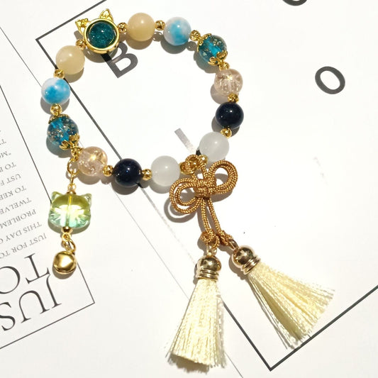 ¡¾Free Shipping¡¿Smile House Plush Genshin Impact Kirara Inspired Bracelets