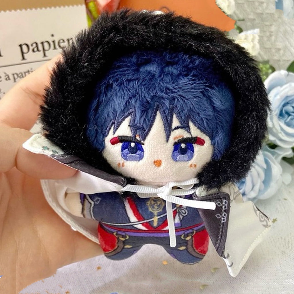 Smile House Plush Genshin Impact Wanderer Scaramouche Kabukimono HX Style Plush Doll 12 CM