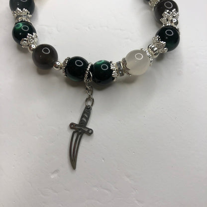 Free Shipping Smile House Plush Zenless Zone Zero ZZZ Miyabi Inspired Round Bracelet