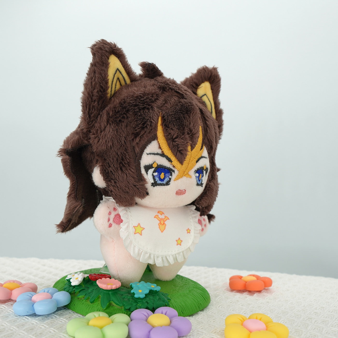 Smile House Plush Genshin Impact Fanart Plushie Dehya Cute Plush Doll 12 CM